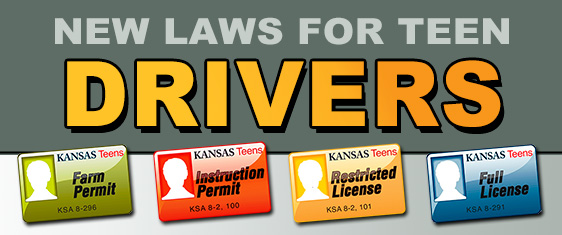 New Laws for Teen Drivers — Kansas GDL license types